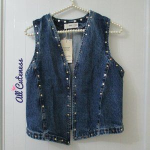 Mango MNG Denim Vest